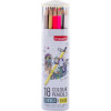 photo - Étui de18 crayons de couleur - Couleur métallique et néon - Bruynzeel