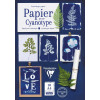 photo - Papier pour cyanotype - A4 - 300 g/m² - 10 feuilles - Clairefontaine