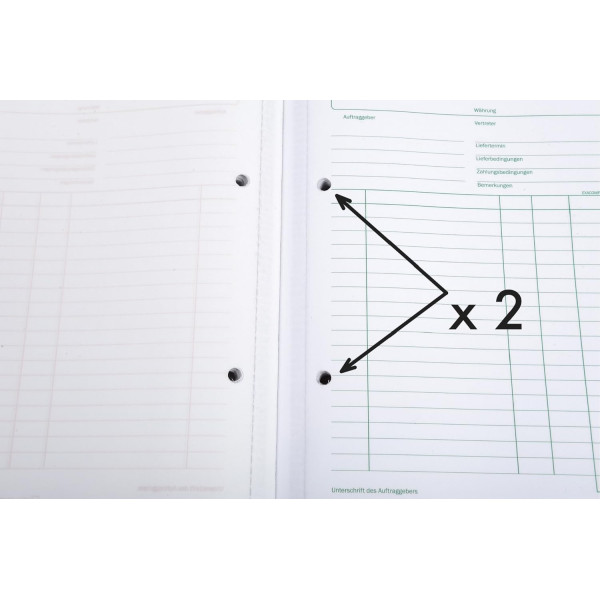 Facturier - Micro-entrepreneur - A4 - 50 feuilles - Sans TVA - Exacompta - 13291E