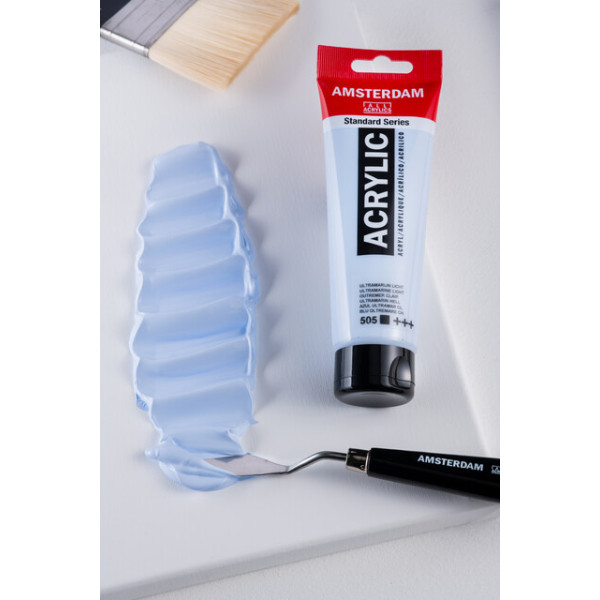 Peinture Acrylique en tube - Outremer clair - 505 - Amsterdam - 120ml