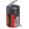 photo-Taille-crayon - Avec réservoir plastique - 1 trou - Pour crayons standards - Staedtler