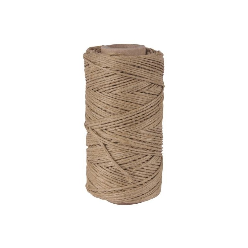 photo-Bobine de ficelle chanvre 100 g - 80 m