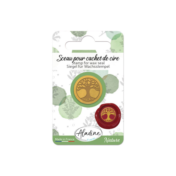 photo-Sceau pour cachet de cire - Arbre de vie - Carterie - Loisirs créatifs - Aladine