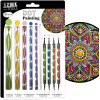 Dot painting - Accessoires + embouts - 24 pièces - Peinture créative - Aladine
