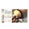 photo-Peinture acrylique - Couleurs métallisées - 8 tubes de 22ml - Set d'initiation - AMT