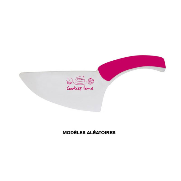 Couteau à pâtisserie - Pelle à tartes à et gâteaux - Anti-rayures - Couleurs aléatoires