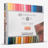photo-Pastels à l'écu - Sennelier - Boîte de 40 demi-pastels - Collection portrait