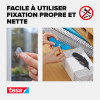 Pastilles adhésives - Transparent - Repositionnable - Pour petits objets - 72 pièces - TESA