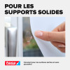 Pastilles adhésives - Transparent - Repositionnable - Pour petits objets - 72 pièces - TESA