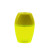 photo-Taille-crayon - 1 trou - Avec réservoir en plastique - Jaune fluo - Scolaire