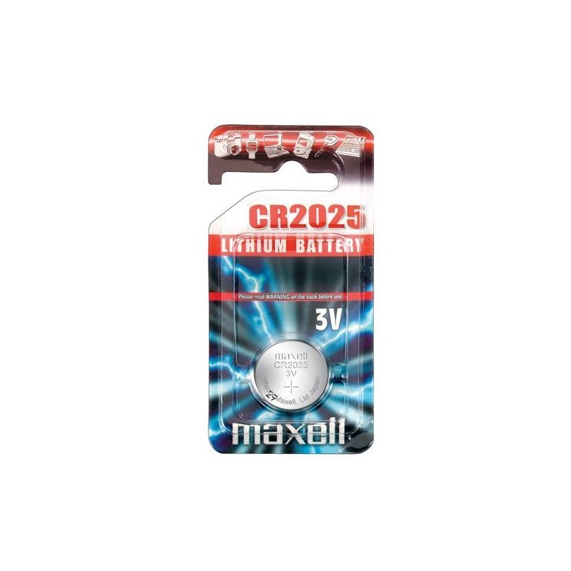 PILE BOUTON RONDE EN LITHIUM 3 VOLTS - MAXELL