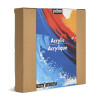 Peinture acrylique - Coffret 24 tubes de 20ml + pinceau + couteau - Pébéo