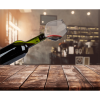 Bouchon pour bouteille - Verre de vin - Joint en silicone - Hermétique - Cadeau