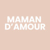 Chaussettes - Femme - Rose avec paillettes - Maman d'amour - Taille 36/42 - Humour - Cadeau