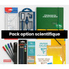 Pack fournitures scolaires - Option scientifique – Collège - Lycée