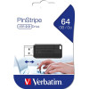 Clé USB - 64GO - Noir - Photos, vidéos, fichiers - Compatible Windows - Verbatim