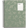 photo-Cahier - A5 - Petits carreaux - Spirales - Couverture rigide - 100 feuilles - Miquelrius