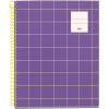 photo-Cahier - A5 - Petits carreaux - Spirales - Couverture rigide - 100 feuilles - Miquelrius