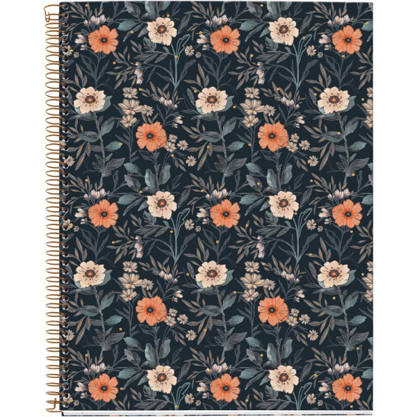 photo-Cahier - A4 - Petits carreaux - Spirales - Couverture rigide - 100 feuilles - Miquelrius