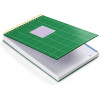 Bloc reporter - A6 - 120 feuilles - Spirale - Petits carreaux - Couverture carton - Miquelrius