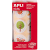 Gommettes - Images jardin et potager - Ronde - 33mm - Enfant - Rouleau 360 unité - Apli Kids