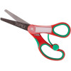 photo-Ciseaux scolaires - Enfant - Avec étiquette pour le prénom - 13,5cm - Rouge