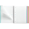 Cahier - A4 - Petits carreaux - Spirale - 120 pages - Couverture polypro - Miquelrius