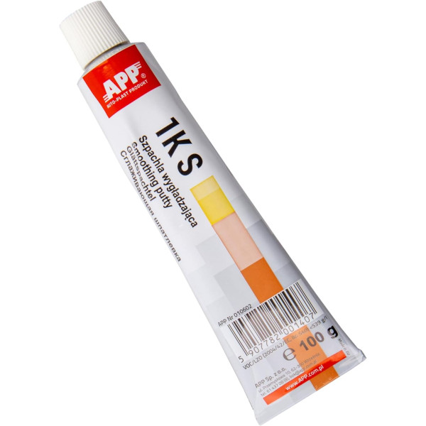 photo-Mastic de finition - Lissage - Efface rayure - Rebouchage - Carrosserie - APP 1 KS - 100ml