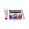 Mastic polyester - Universel - Pour réparation plastique, métal, carrosserie - Jaune clair - APP - 600g