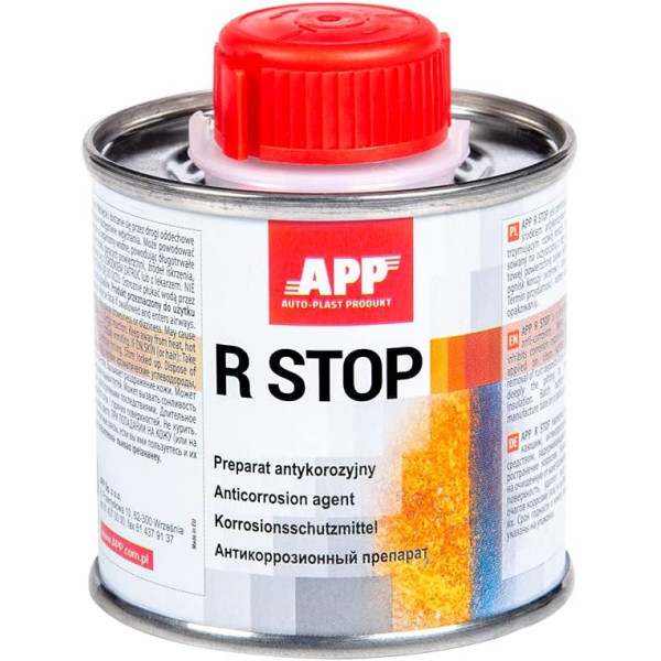 photo-Convertisseur de rouille liquide - Incolore - Métal - Carrosserie - APP - RSTOP - 100ml