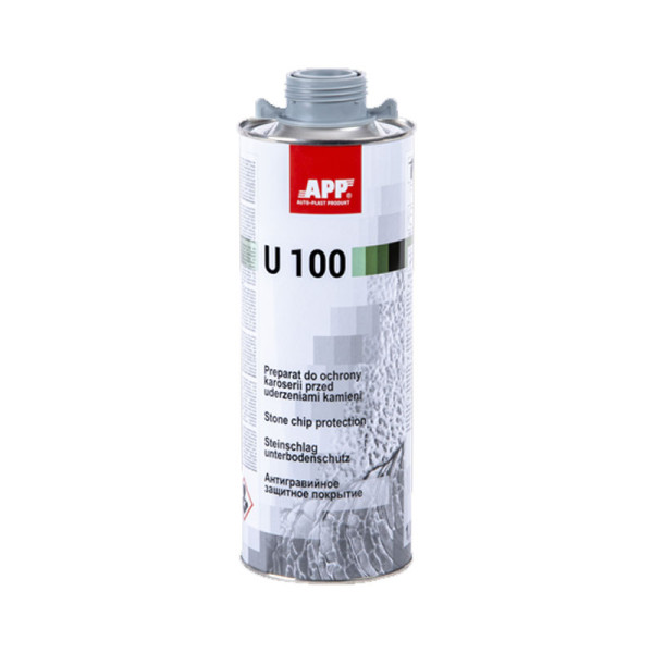 photo-Blackson - Produit anti gravillon - Gris - Carrosserie - Bidon 1L - APP U100