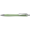 Stylo à bille - Encre bleue - Pointe large - Corps vert - Rétractable - Schneider Slider Rave