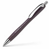 photo-Stylo à bille - Encre bleue - Pointe large - Corps prune - Rétractable - Schneider Slider Rave