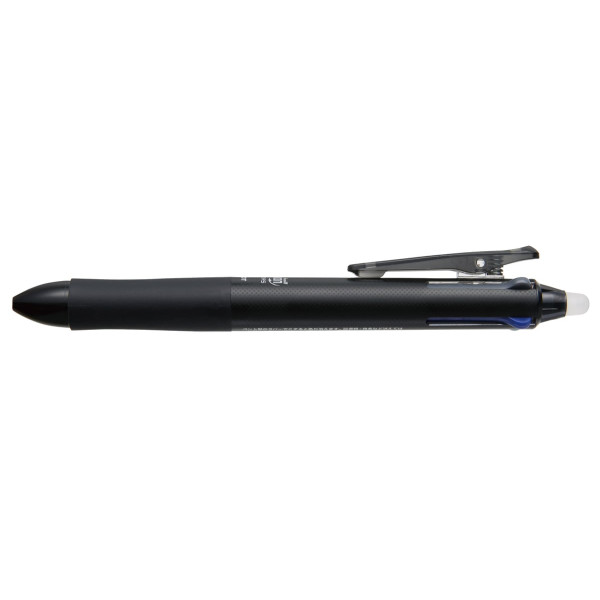 Stylo 4 couleurs - Frixion Ball - Encre gel effaçable - Pointe fine - Corps noir