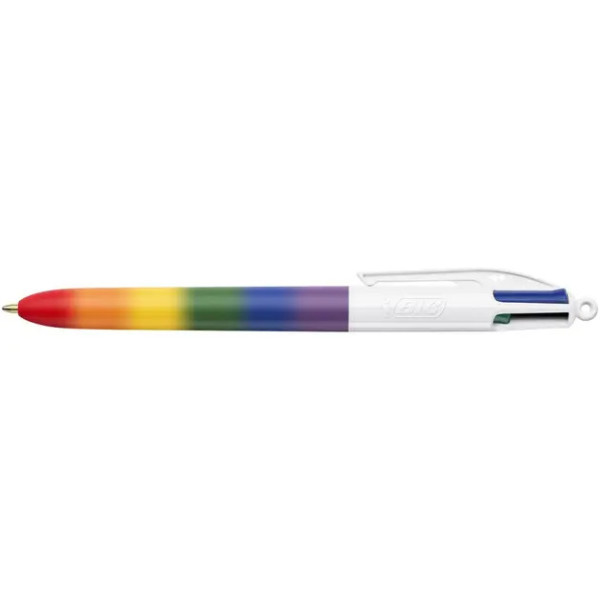 photo-Stylo 4 couleurs - BIC - Pointe moyenne - Rétractable - Encre bleu, noir, rouge, vert