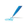Feutre - Bleu ciel - Encre aquarellable - Pointe pinceau - Dessin - Croquis - Calligraphie - Pentel