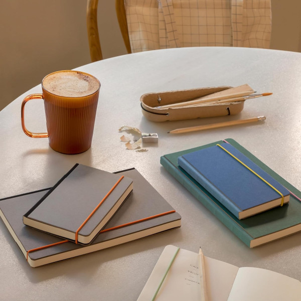 Carnet - Bleu -  90x142mm - 192 pages - 80g - Miquelrius