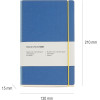 Carnet - Bleu - A5 - 192 pages - 80g - Miquelrius
