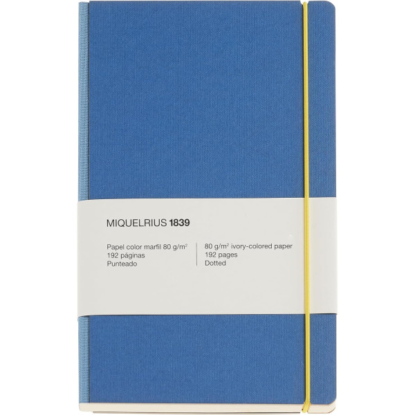 Photo - Carnet - Bleu - A5 - 192 pages - 80g - Miquelrius
