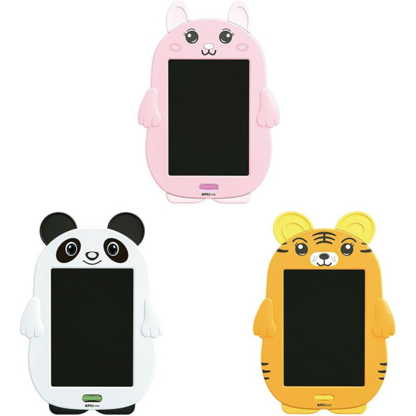 Tablette à dessin - Écran LCD 8,5 pouces - Avec stylet - Effaçable - Forme de panda - Apli Kids