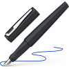 photo - Stylo à plume - Rechargeable - Plume moyenne métal - Droitier et gaucher - Noir - Schneider Tomo