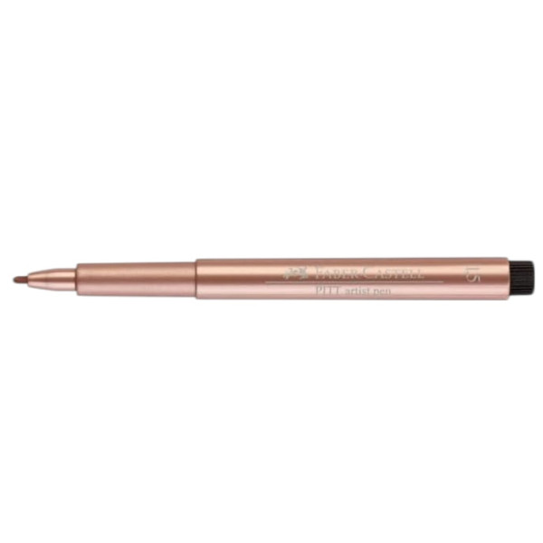 photo - Feutre à dessin - Pointe conique 1,5 mm - Cuivre - Pitt Artist - Faber-Castell