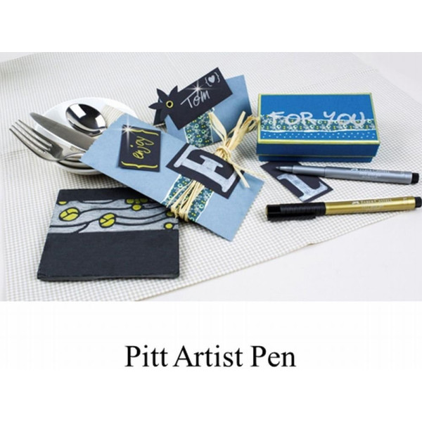 Feutre à dessin - Pointe conique 1,5 mm - Cuivre - Pitt Artist - Faber-Castell