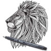 Pochette de 5 feutres de dessin - Pointliner - Dessin et écriture - Assortiment - Pentel Arts
