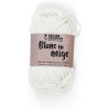photo - Fil de coton - Spécial crochet et amigurumi - Blanc - 55m - Graine créative