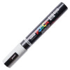 Marqueur POSCA - Blanc - Pointe brush - PC5BR - Tous supports