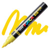 Marqueur POSCA - Jaune - Pointe brush - PC5BR - Tous supports
