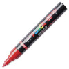 photo-Marqueur POSCA - Rouge - Pointe brush - PC5BR - Tous supports