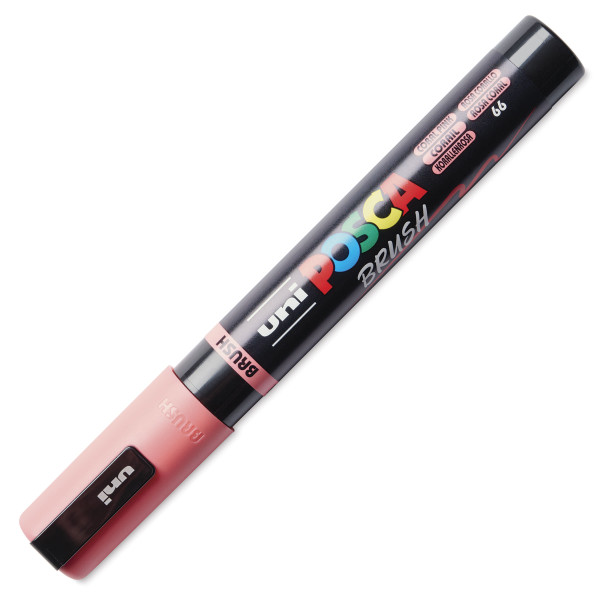 Marqueur POSCA - Corail - Pointe brush - PC5BR - Tous supports