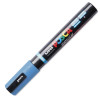 Marqueur POSCA - Bleu clair - Pointe brush - PC5BR - Tous supports